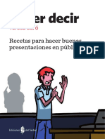 Saber Decir PDF