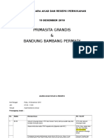 Susunan Acara Akad Dan Resepsi Pernikahan