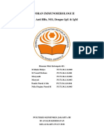 Laporan Immunoserologi II Kelas B Kelompok 4