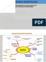 Lingkup Manajemen Konstruksi