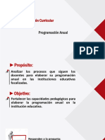 Programación Anual de Matemática para el Desarrollo de Competencias en Contextos Científicos, Financieros, de Prevención de Riesgos e Interculturalidad