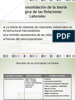 Tema 3: Consolidación de La Teoría Sociológica de Las Relaciones Laborales