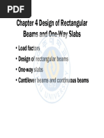 Chapter 4 Design of Rectangular Beams and One-Way Slabs