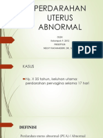 Perdarahan Uterus Abnormal