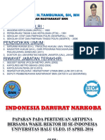 Indonesia Darurat Narkoba - Bachtiar H Tambunan.pptx