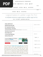 Logical Gates in Ladder Logic For PLC - The Engineering Projects