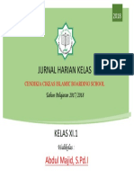 Cover Jurnal Harian Kelas