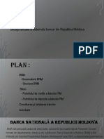 Situaţia Actuală A Sistemului Bancar Din Republica Moldova