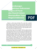 Bab 3 Perkembangan Pengelolaan Kekuasaan Negara Di Pusat Dandaerah Dalam Mewujudkan Tujuan Negara Indonesia PDF