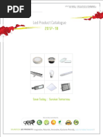 Catalogue of Sylantech Electricals: Wide Range in LED's Segment 