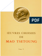Œuvres Choisies de Mao-Tsé-Toung (Tome 5)