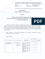 Pengumuman CPNS Basarnas 2018 PDF