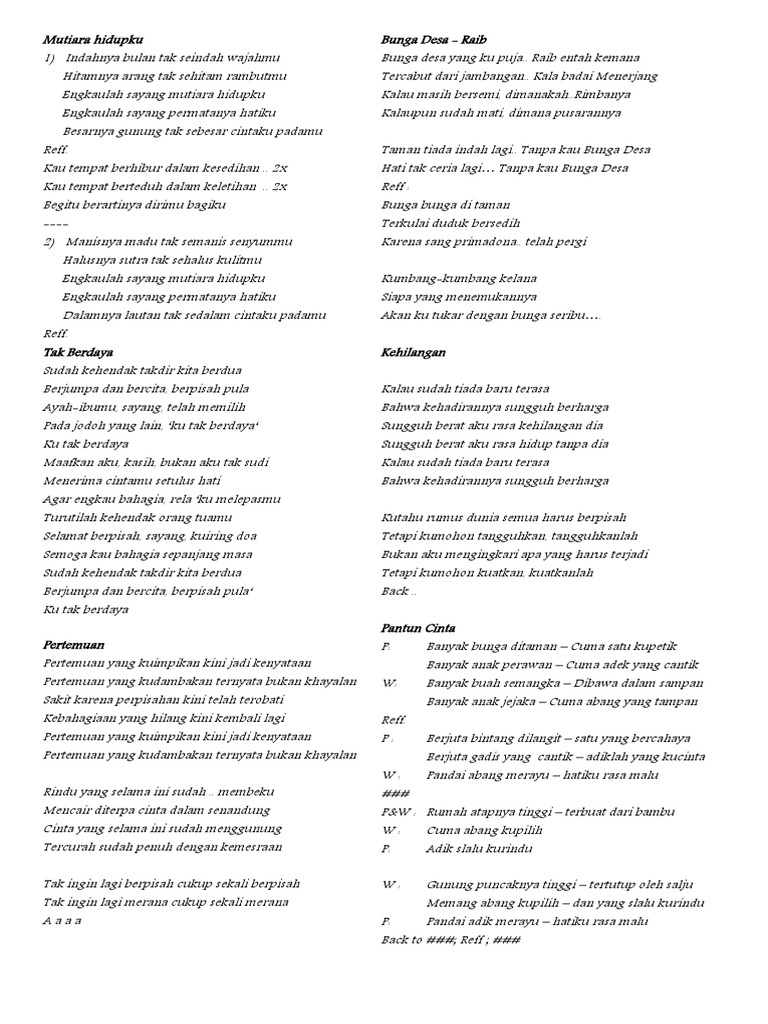 Buku Lagu Rhoma Pdf Pdf