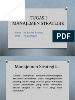 Muhamad Prayogi-TUGAS I-Manajemen Strategik