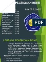 Lembaga Pembiayaan Bisnis