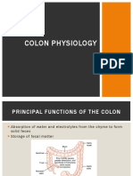 Colon Physiology
