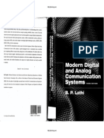 6.digital and AnalogCommunicationSystems by B.P.Lathi - Part1 PDF