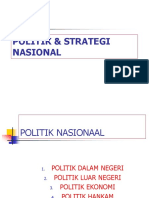 Politik & Strategi Nasional1