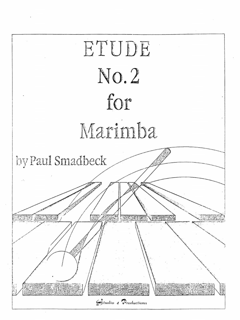 Etude 2 For Marimba Paul Smadbeck PDF PDF