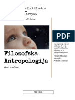 Filozofska Antropologija - Gerd Haeffner