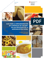 Guia para La Implementacion de Controles de Calidad en Alimentos PDF