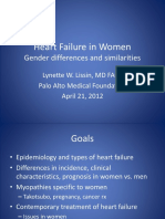 Heart Failure in Women: Gender Differences and Similarities