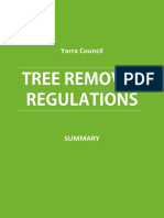 Tree Removal Yarra Council Regulations - Summary[1]