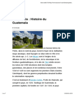 Guatemala: Histoire Du Guatemala