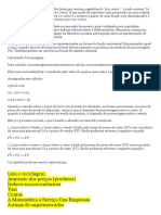 Calculando porcentagens na prática da reciclagem