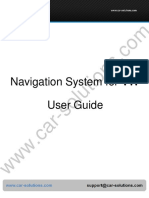 VW Navigation System User Guide PDF