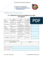 1er Taller de Investigacion