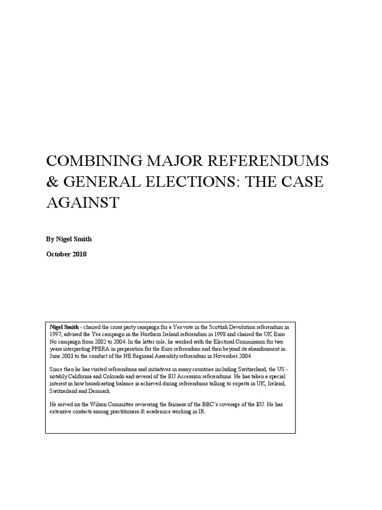 Parliament Submission Final Cover12 PDF Voting Voter Turnout