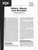 Mood and Affect List | PDF | Mental Health | Mood (Psychology)