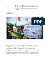 Valorização dos profissionais da Educação