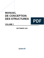 Manuel de Conception de Structures - Volume 1
