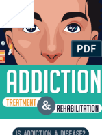 Addiction Treatment and Rehabilitation Infographic