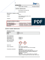 Mudslide Concentrate SDS PDF
