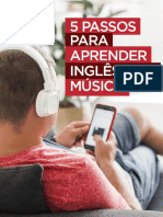5 Passos Para Aprender Inglês Com Música Paulo Barros - Livro