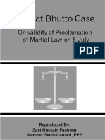 Nusrat Bhutto Case 