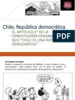 4º MEDIO Chile, República Democrática 2018