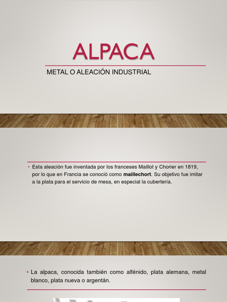 Características y aplicaciones de la aleación de alpaca PDF Cobre