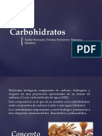 Carbohidratos- quimica
