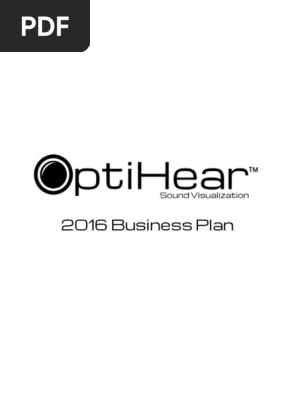 OptiHear Business Plan 