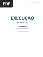 Execução No NCPC - João Lordelo