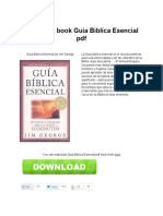 Guia Biblica Esencial PDF