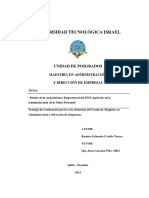 Diseño de La Arquitectura Empresarial Del IESS Aplicada en La Administración de La Mora Patronal"