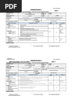Lesson Plan 3 Años IV Term I Week