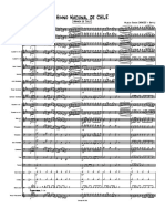 himno nacional de chile score