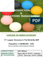 Production & Operations Management: Siva Prakash C.S Faculty IMK University of Kerala
