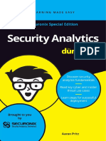 Security Analytics for Dummies Securonix 